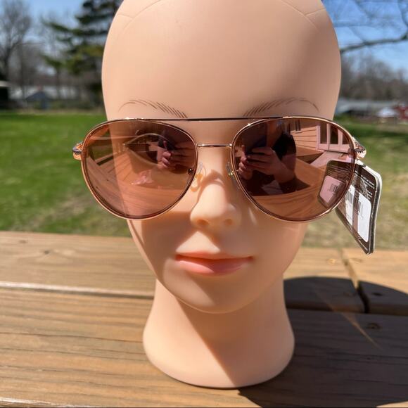 Panama Jack Aviator Sunglasses Rose - Picture 4 of 14